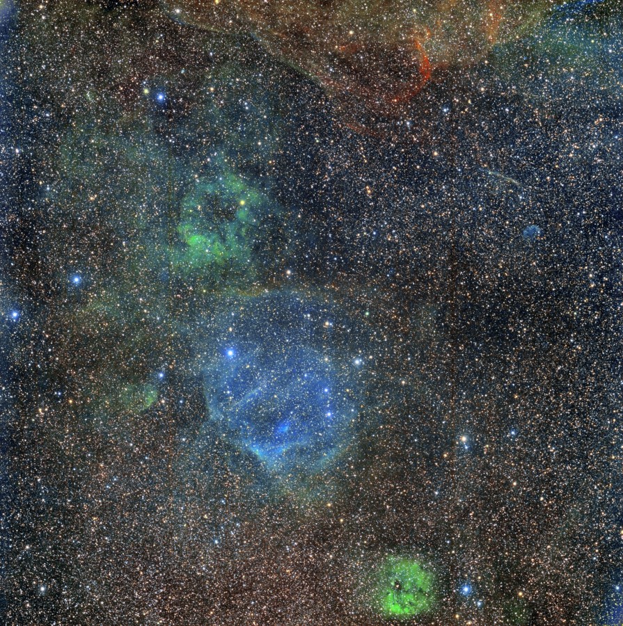 Sharpless 98 et Sharpless 97