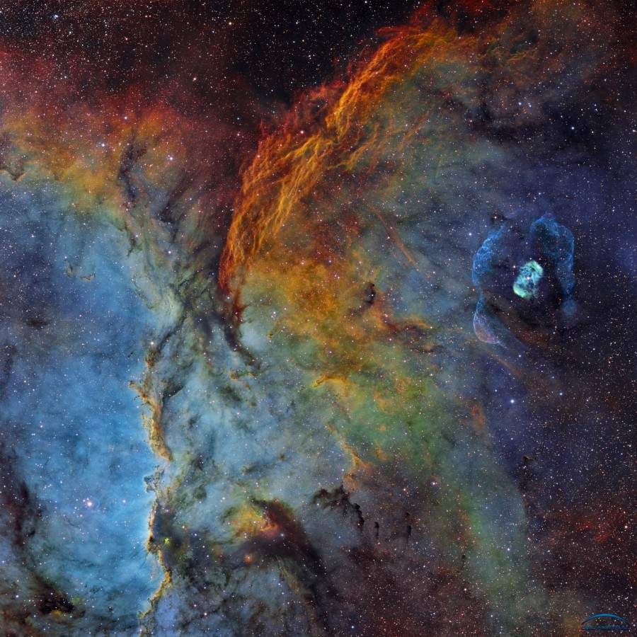 ngc6188 SHO par Ciel austral