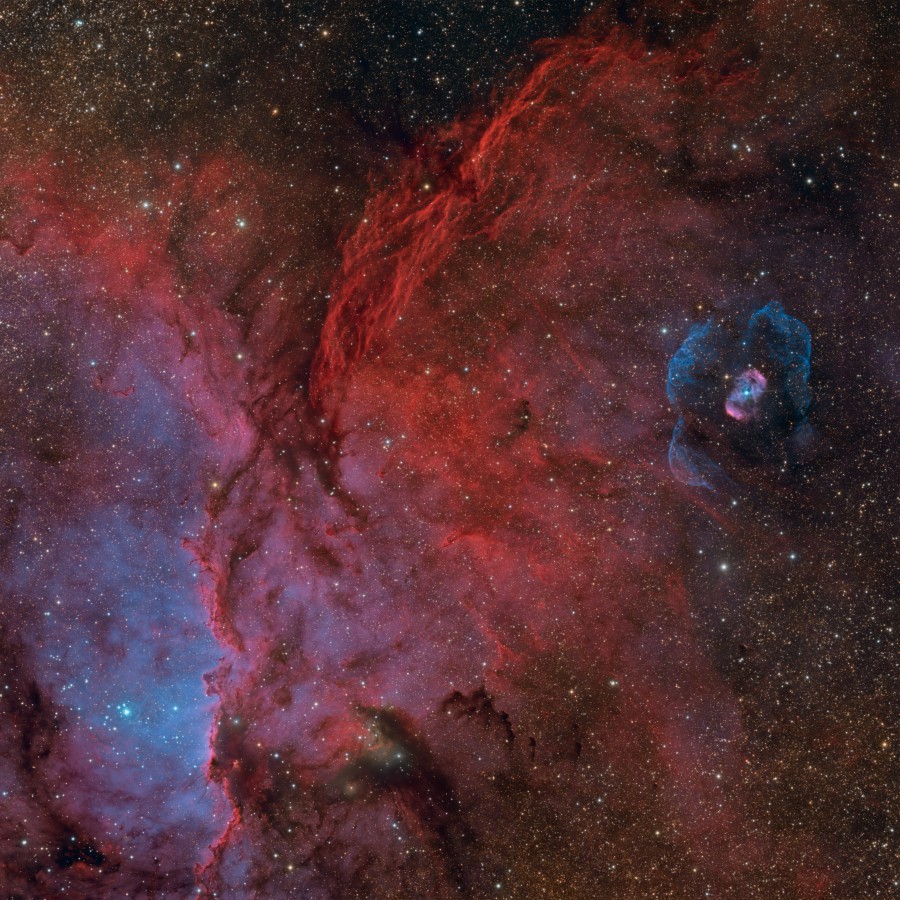 ngc6188 SHO par Ciel austral