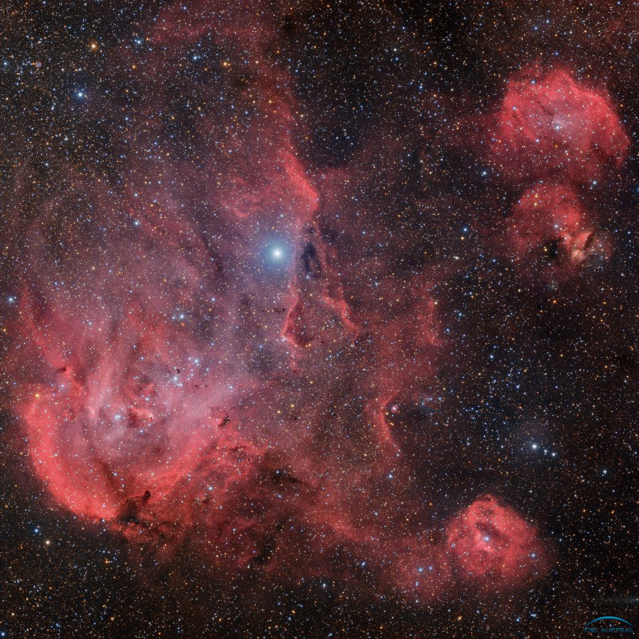 IC2944 Ha-RGB par Ciel austral